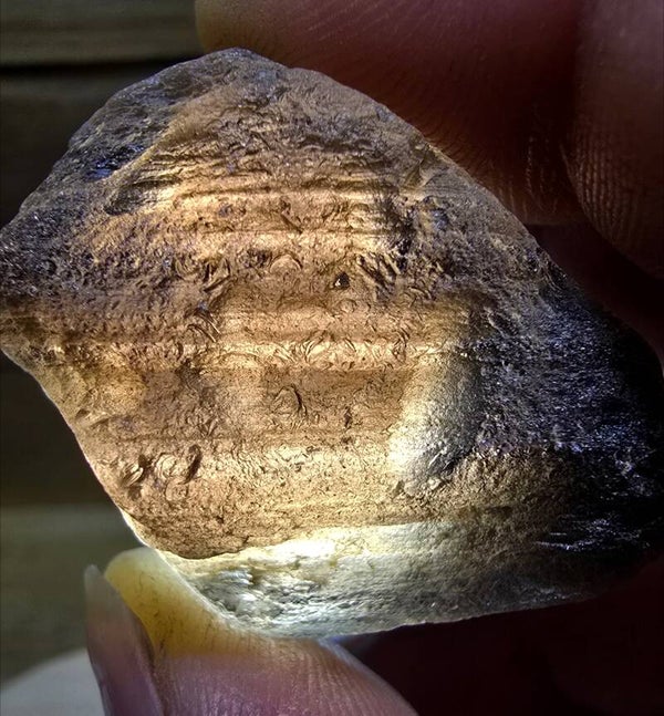 Agni Manitiet AAA #7 (Obsidiaan / pseudo-tektiet)