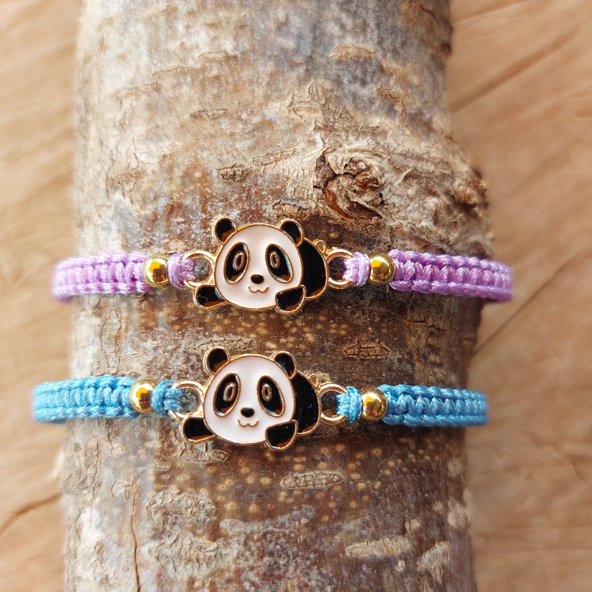 Makramee-Armbänder für Kinder