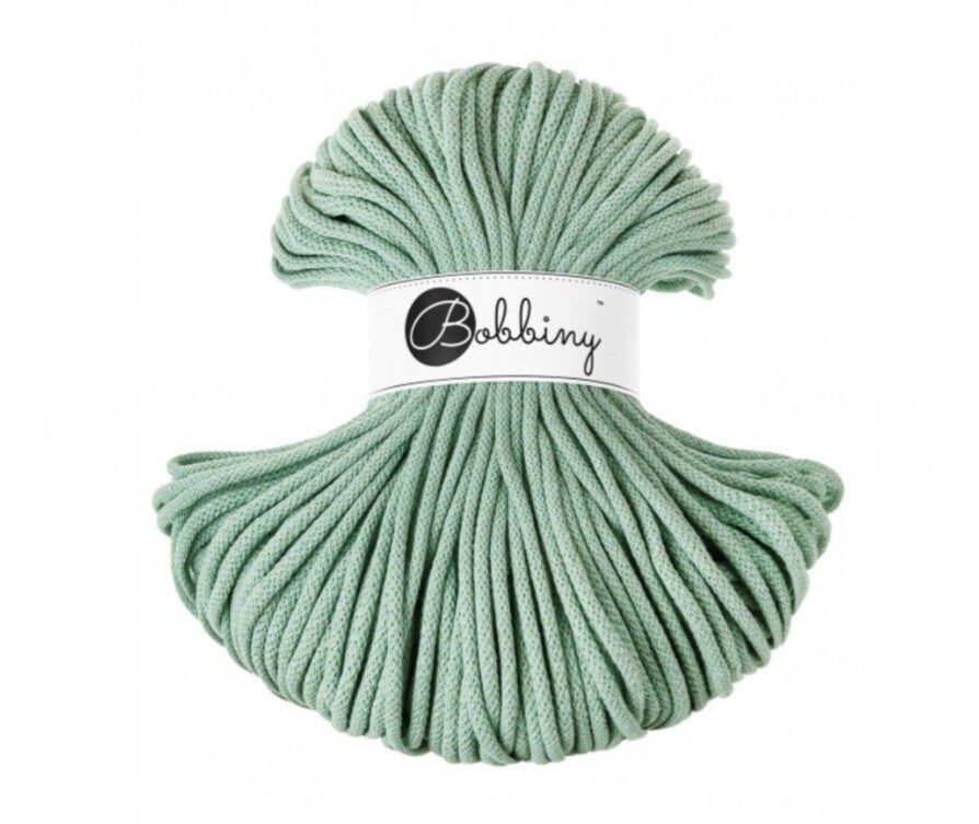 Bobbiny Flechtkordel - Premium 5mm x 100m - Aloe