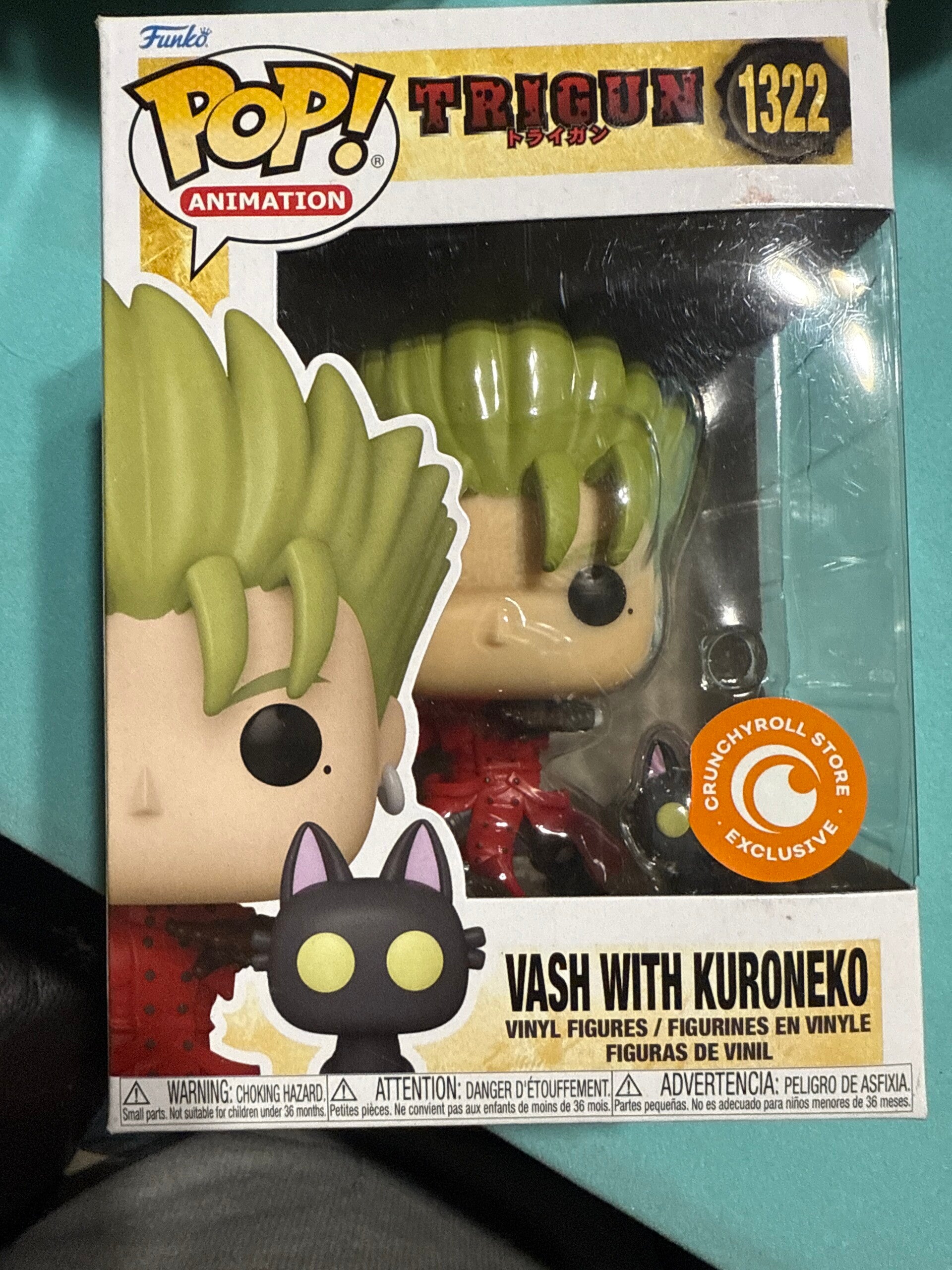Funko Pop Triton Vash with Kuroneko #1322