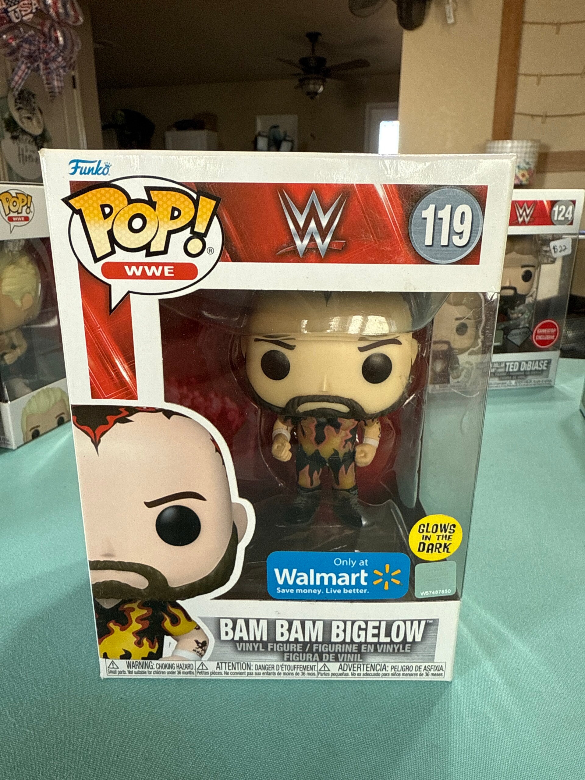 Funko Pop Bam Bam Bigelow #119