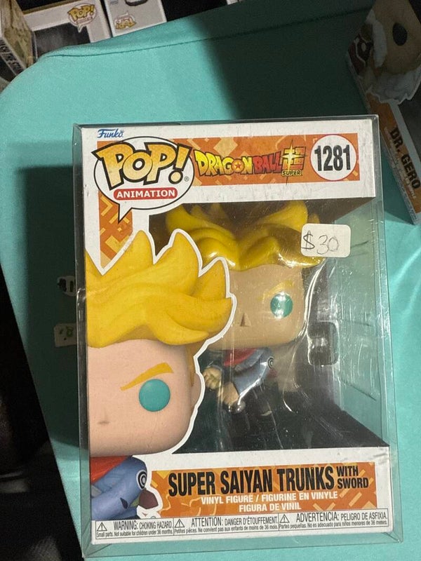 Funko Pop DragonBall Super Saiyan Trunks #1281