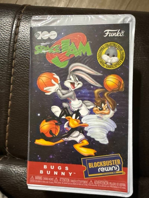Space Jam Funko Blockbuster rewind