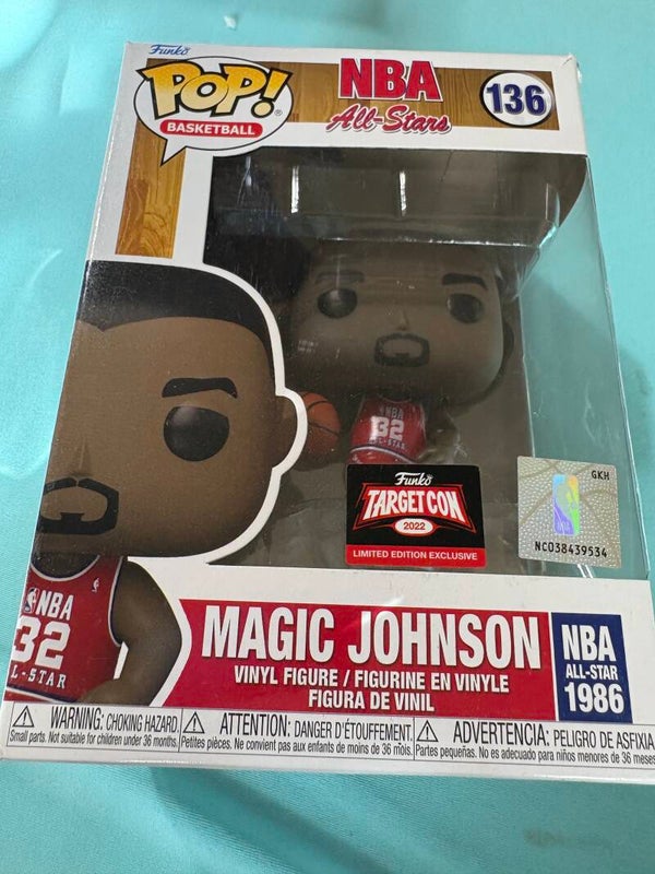 Funko Pop, NBA Allstars Magic Johnson #136