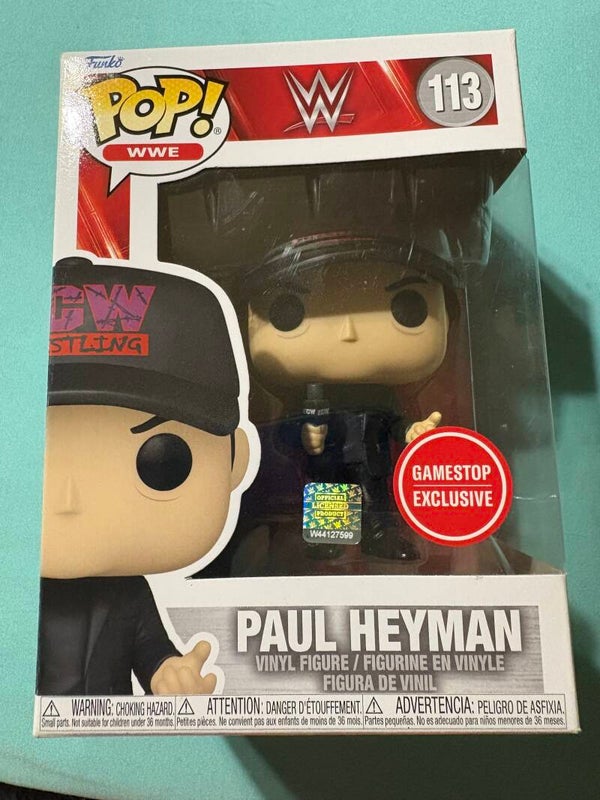 Funko Pop WWE Paul Herman #113
