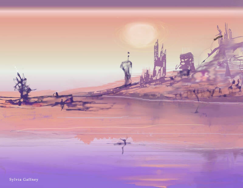 purple
