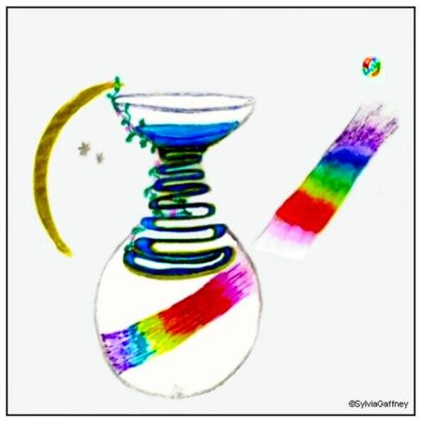 Rainbow Jug