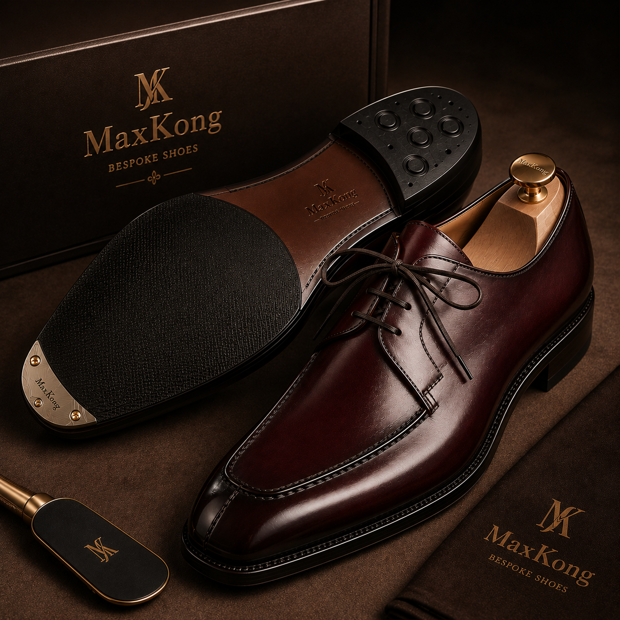 max kong bespoke men shoes