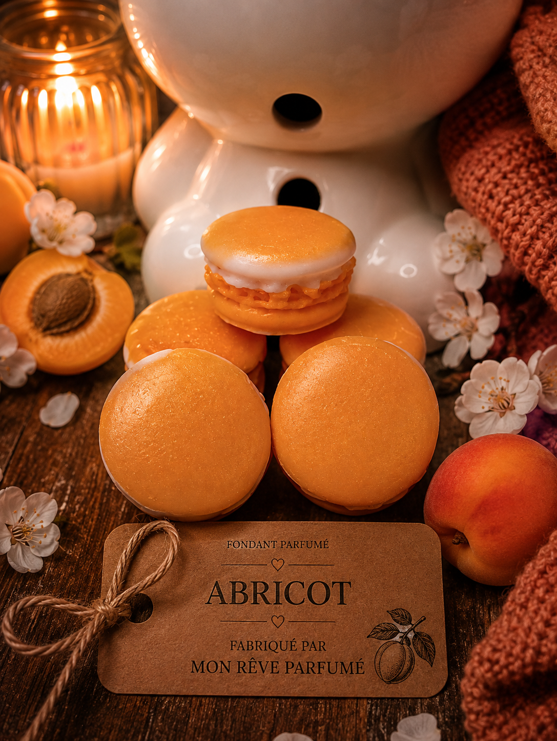 MACARON ABRICOT
