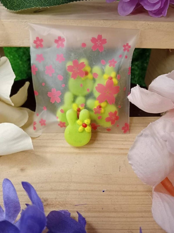 SACHET DE 5 LAPINOUS VERTS