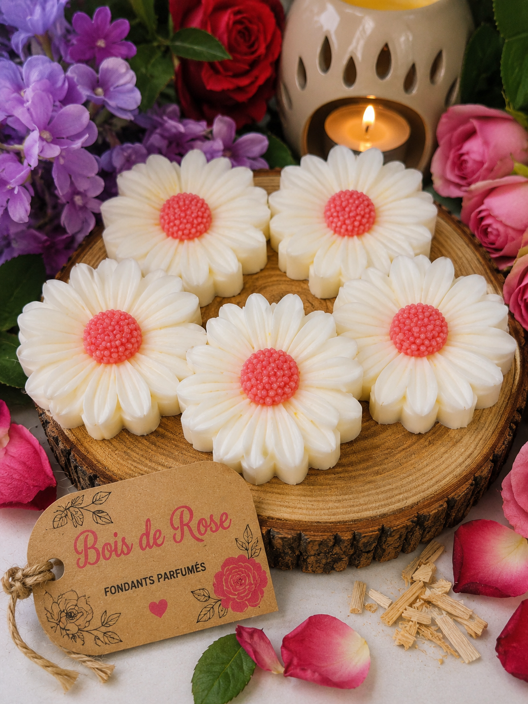 FLEUR BOIS DE ROSE