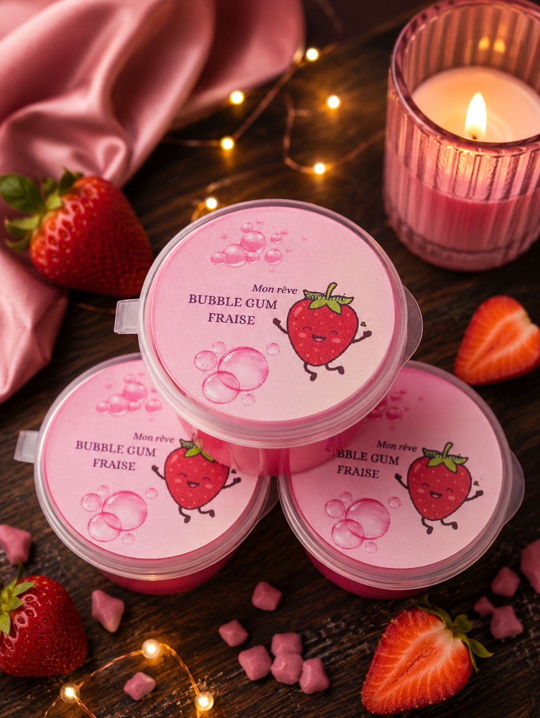 GILLY BUBBLE GUM FRAISE