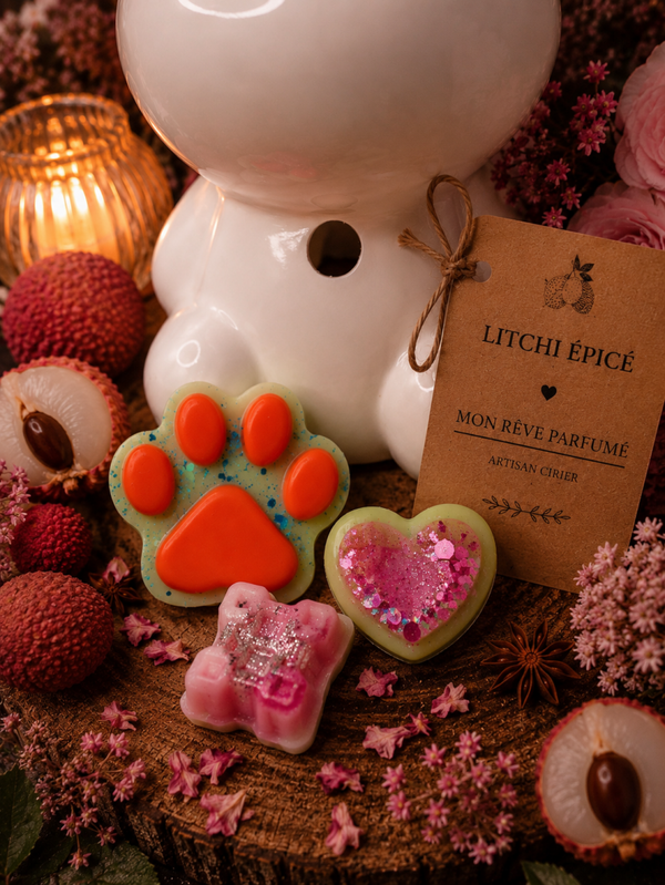 FONDANTS LITCHI EPICE