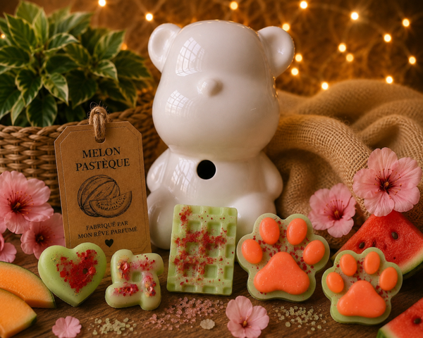 FONDANTS MELON PASTEQUE