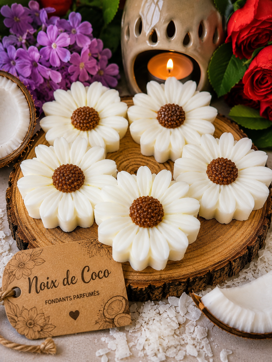FLEUR NOIX DE COCO