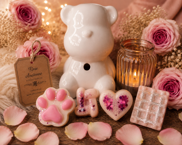 FONDANT ROSE ANCIENNE