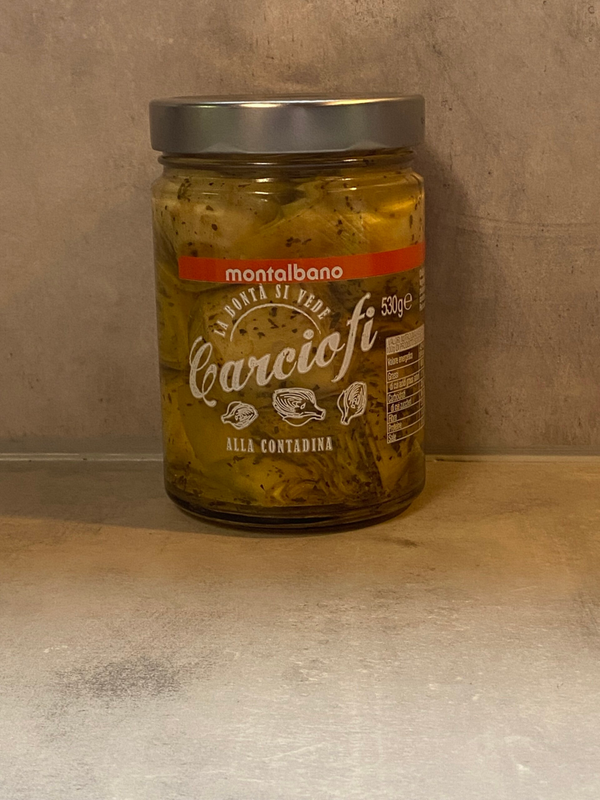 Carciofi (artisjokken) op olijfolie