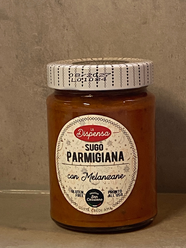 Sugo parmigiana - parmezaan/aubergine saus