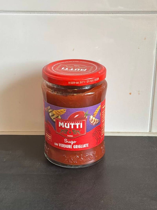 Mutti Sugo con Verdure Grigliate – Tomatensaus met Gegrilde Groenten