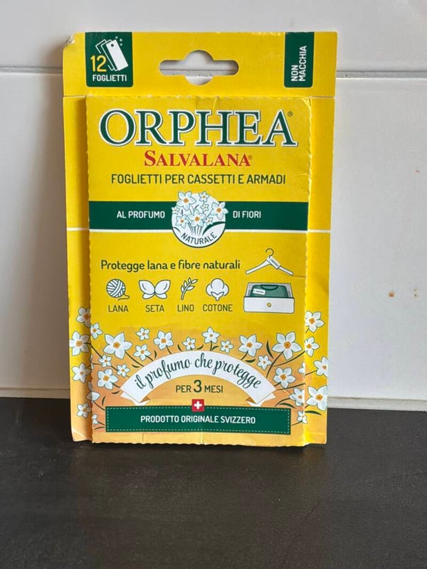 Orphea Salvalana Geurblaadjes voor Kast & Lade – Bloemengeur, 12 stuks