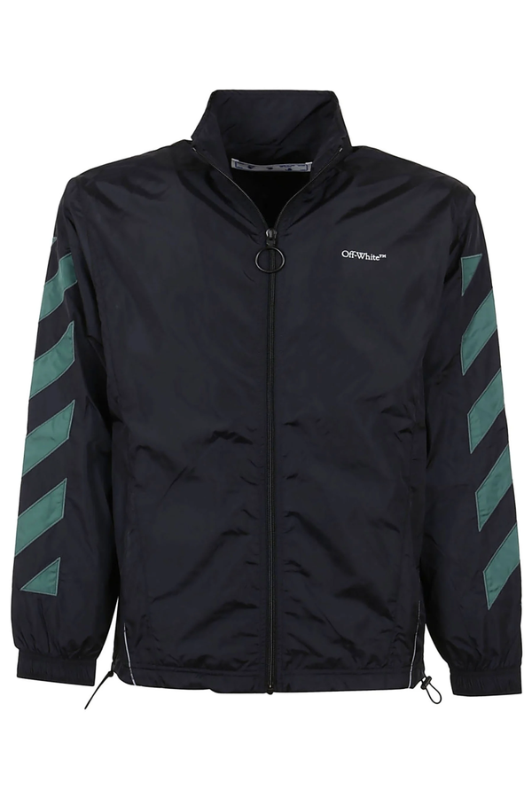 OFF-WHITE Diag Nylon Jacket Zwart