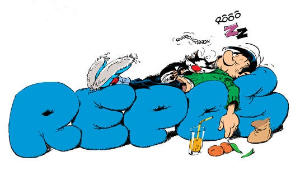 alt"= "gastonlagaffequiroflesurunmatelasrposenbleu¨