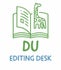 DU editing desk