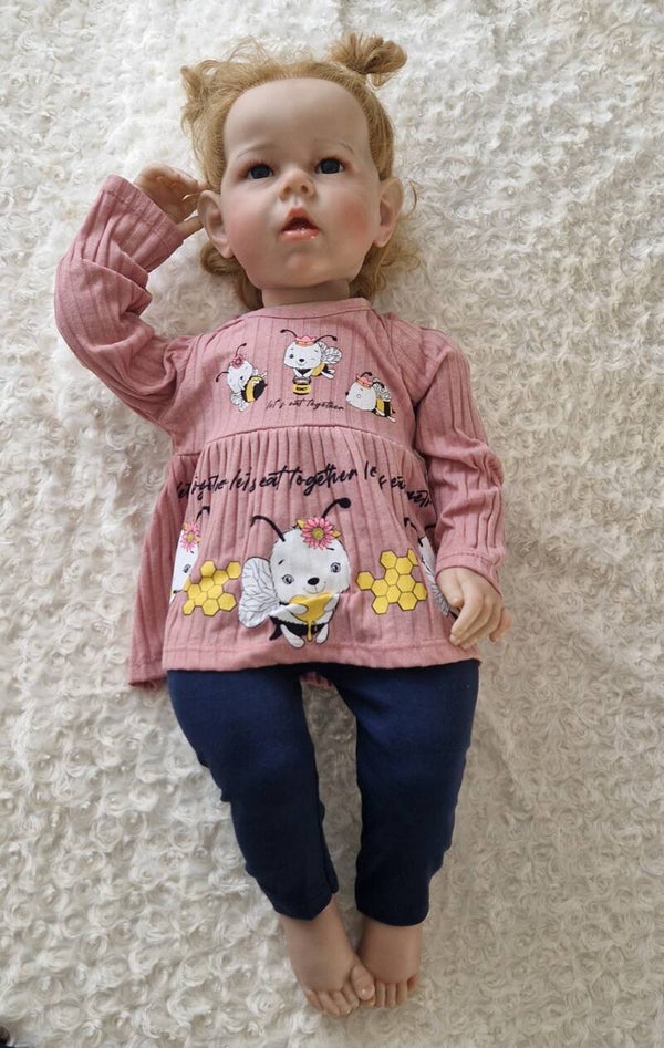 Babyset geriffelt 2teilig "Biene"