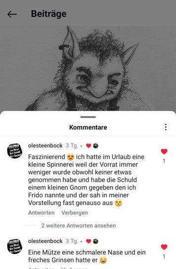 Illustration, Josi Saefkow, Gnom, Auftragsarbeit