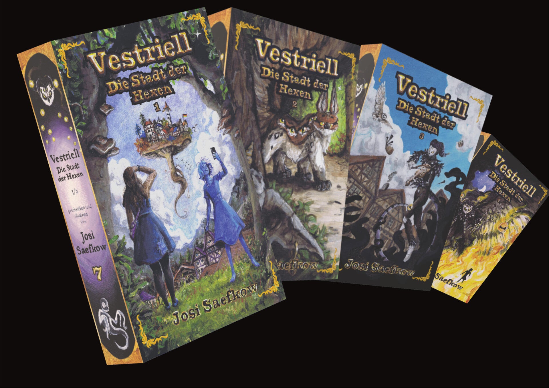 Urbanfantasy Hexenroman, der in Deutschland in den Alpen spielt