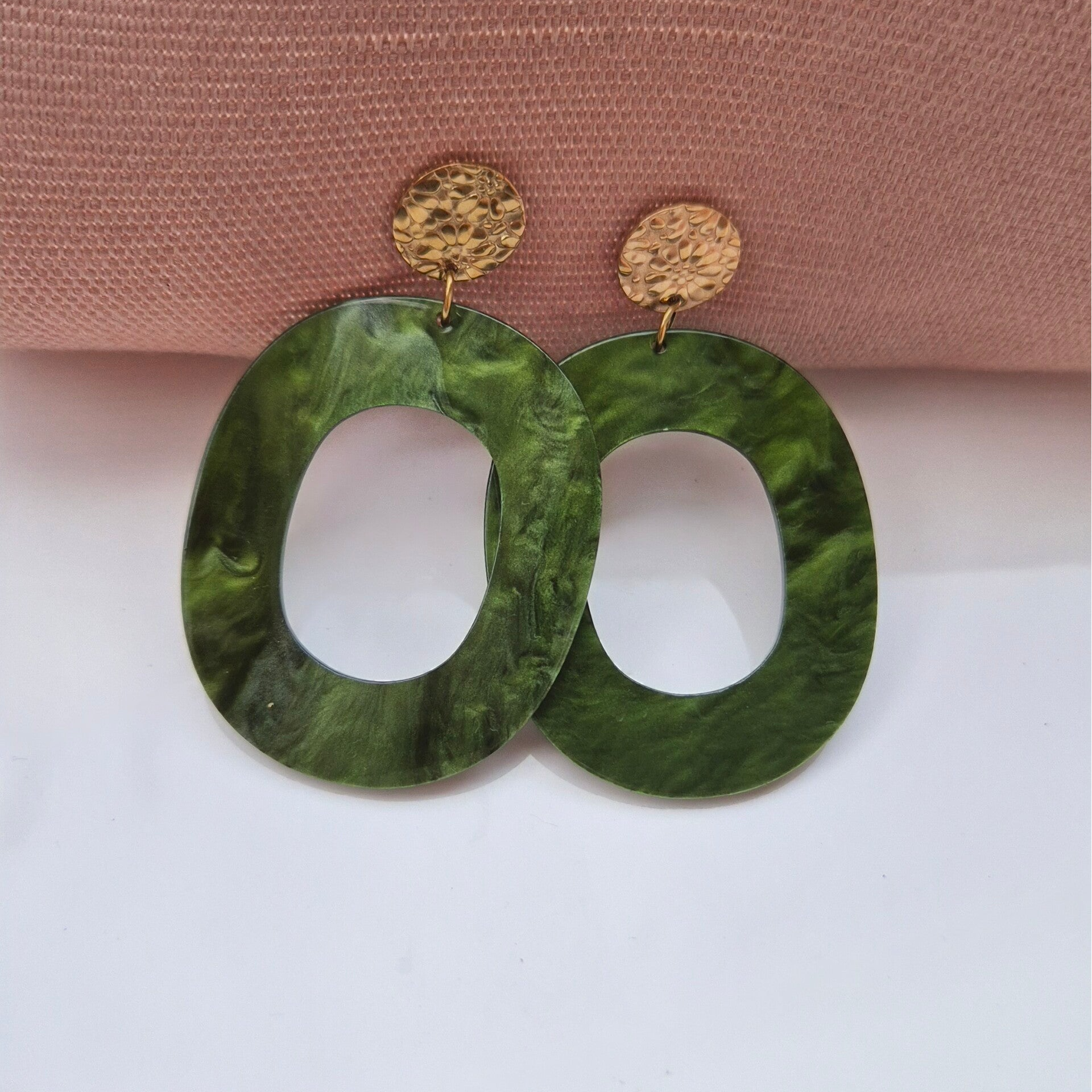 Oorbel Lina | Groen