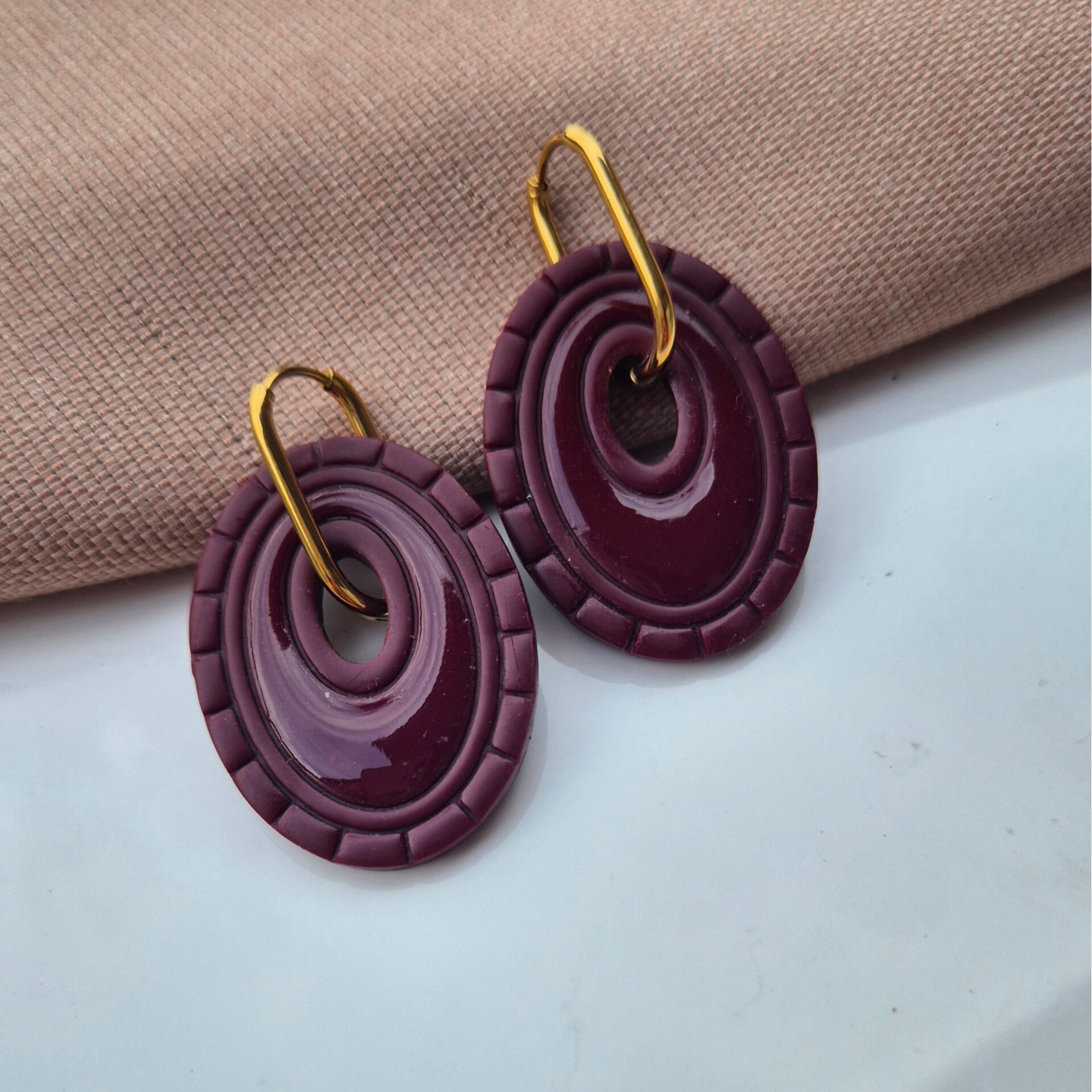 Chunky Donuts | Burgundy