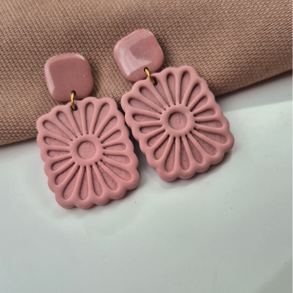 Oorbel Emma | Roze
