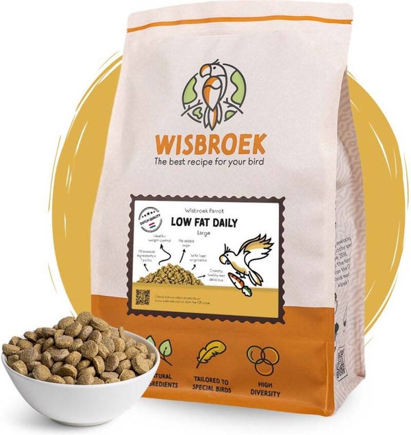 Wisbroek Parrot Low Fat Daily Large