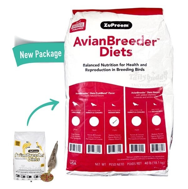 Zupreem AvianBreeder Naturel M 18kg