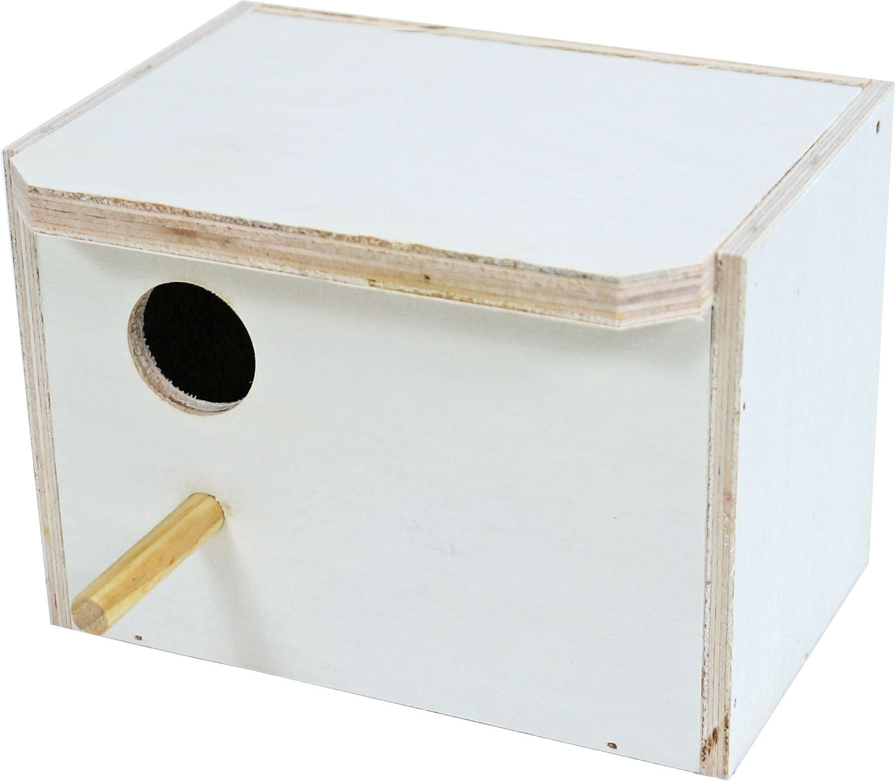 Broedblok voor tropen, lang met rond gat.