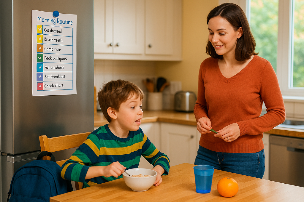 Le repas avec un enfant TDAH