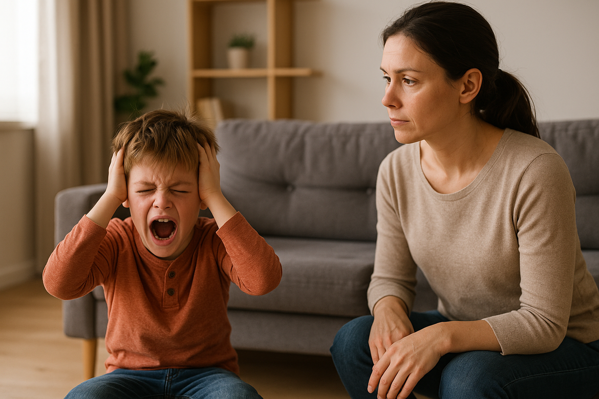 enfant tdah en crise