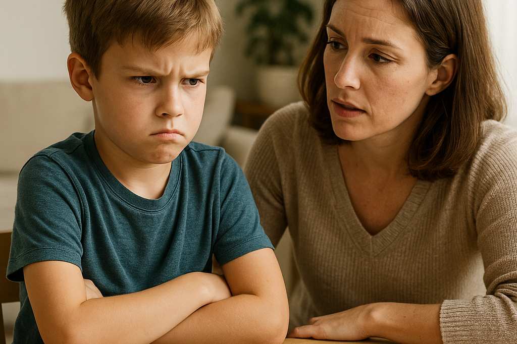 Enfant TDAH qui ne veut pas faire ses devoirs