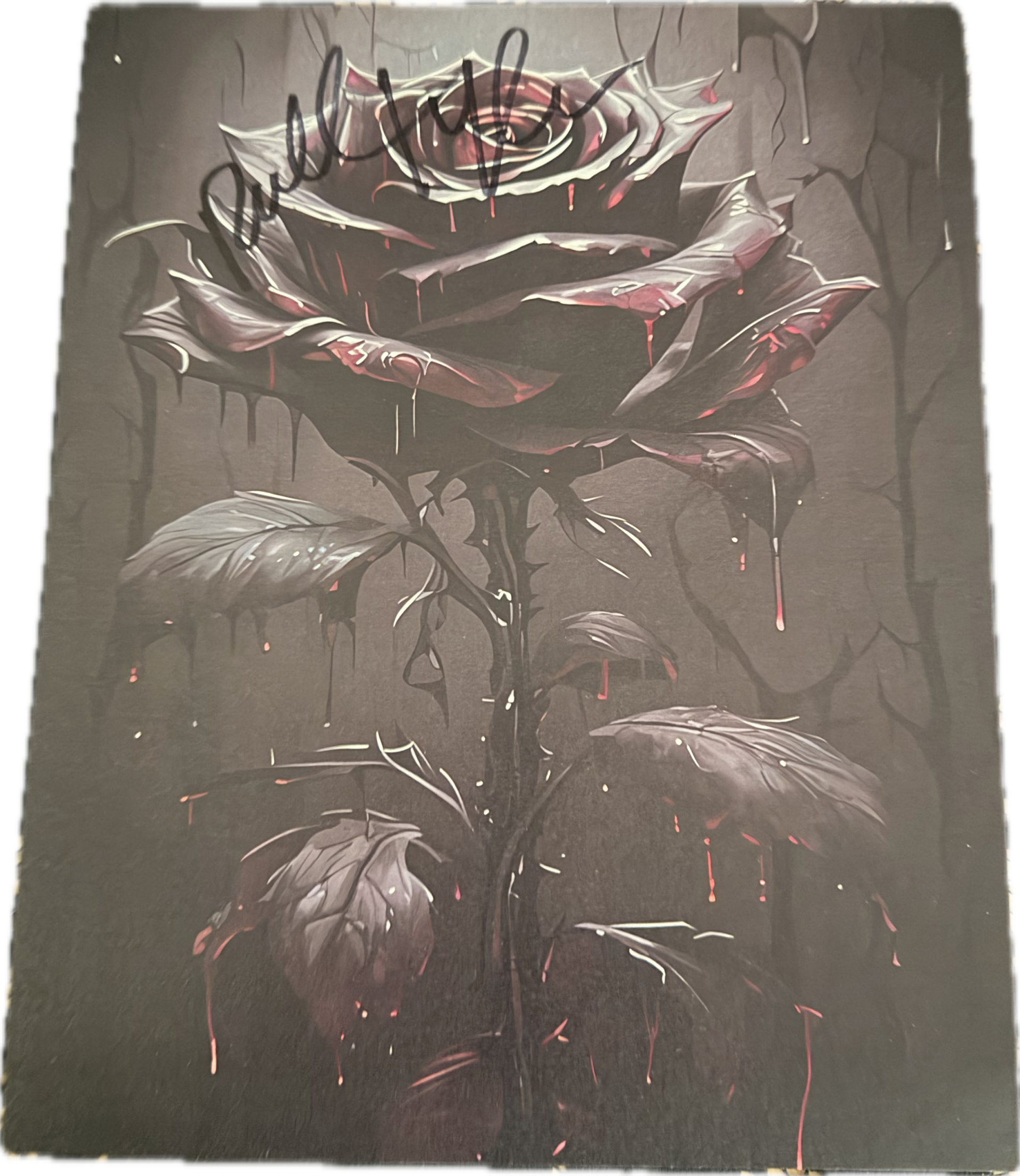 The Weight of Grief Autographed Print