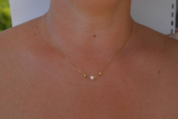 Collier une perle