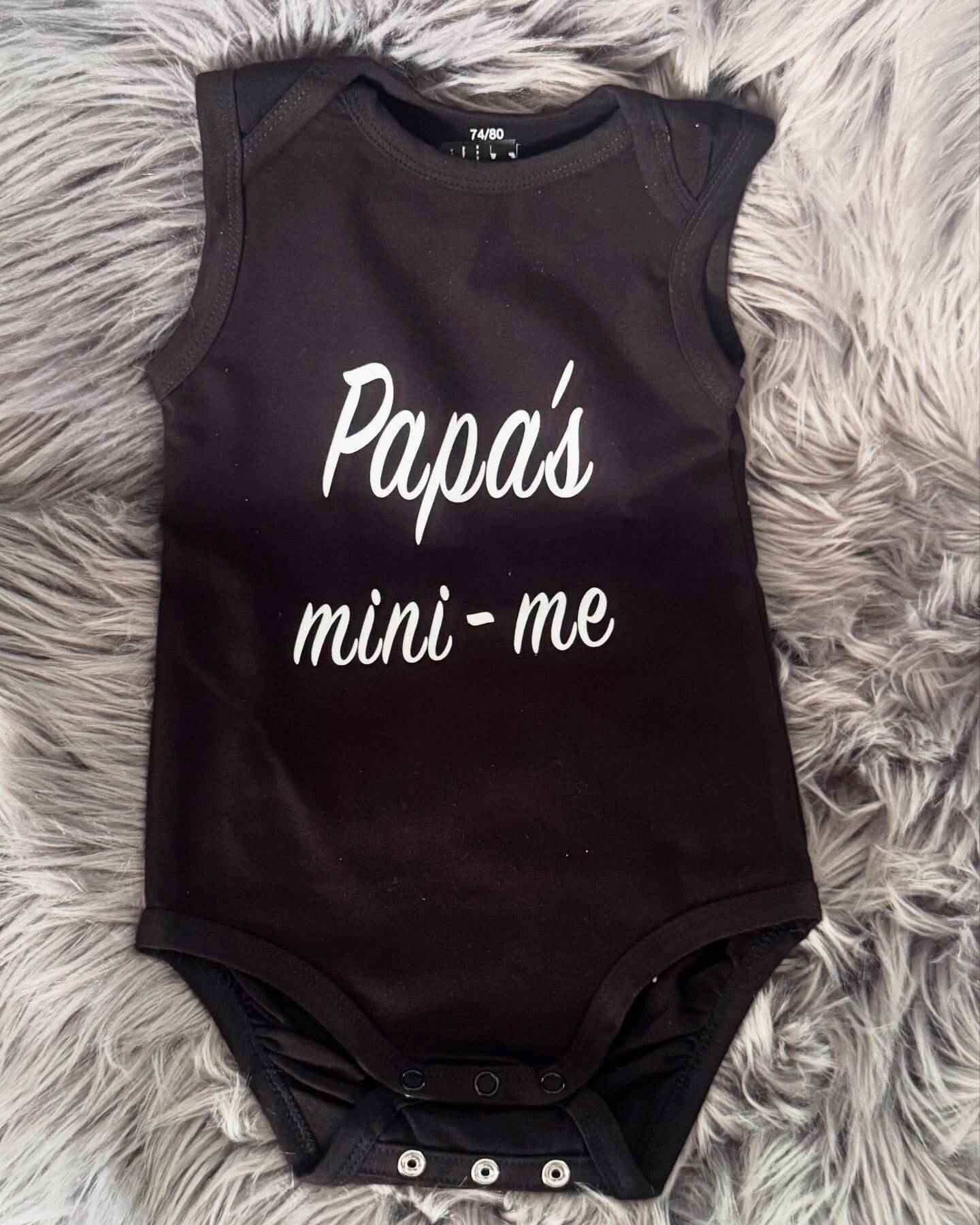 Romper: Papa’s mini me