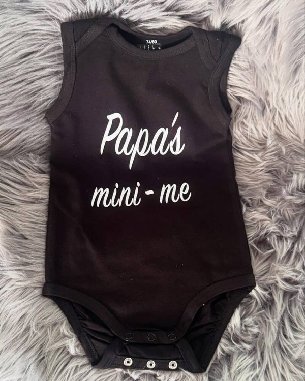 Romper: Papa’s mini me