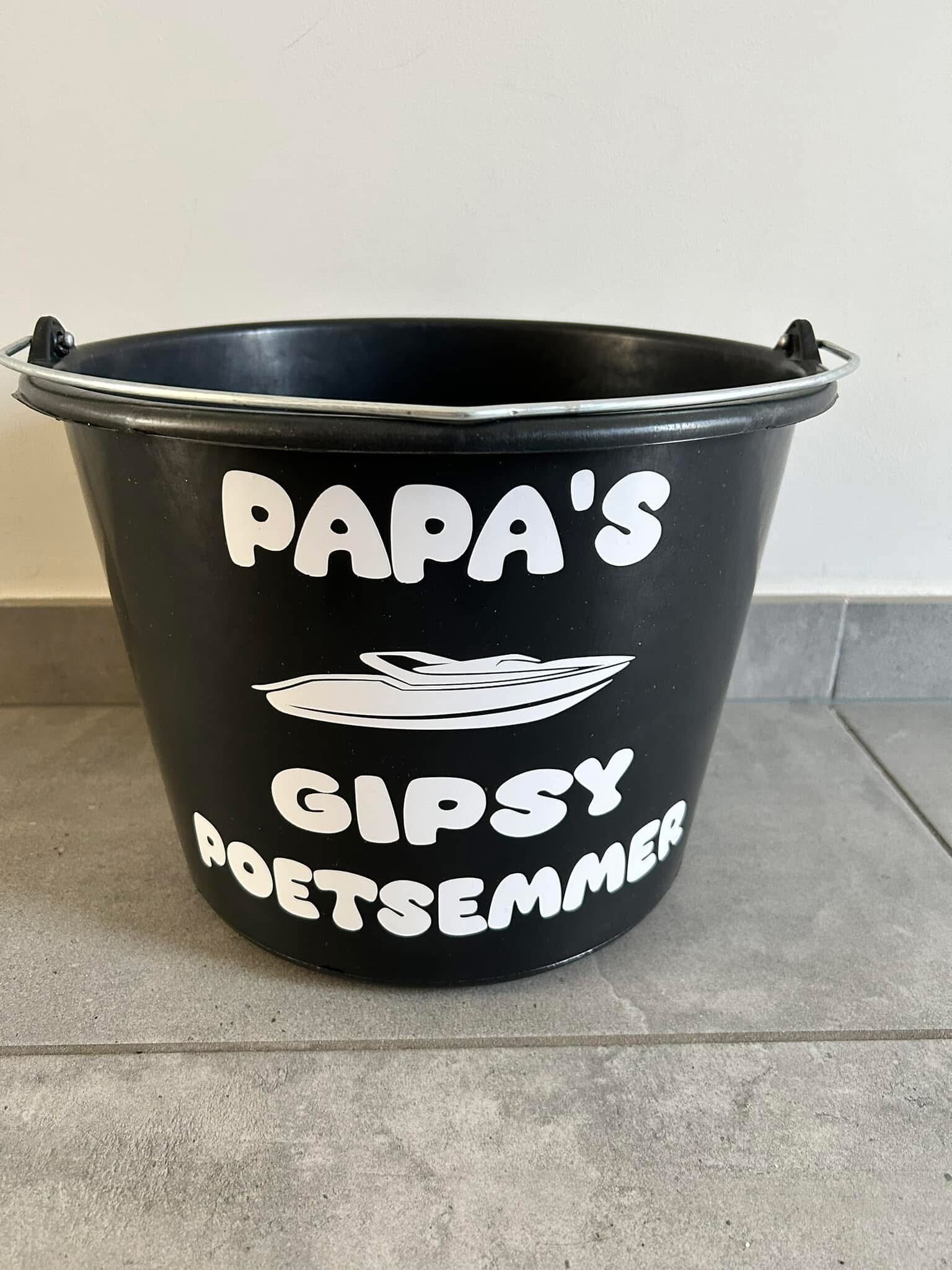 Gepersonaliseerde emmer