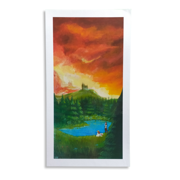 PRINT Au lac - Am See