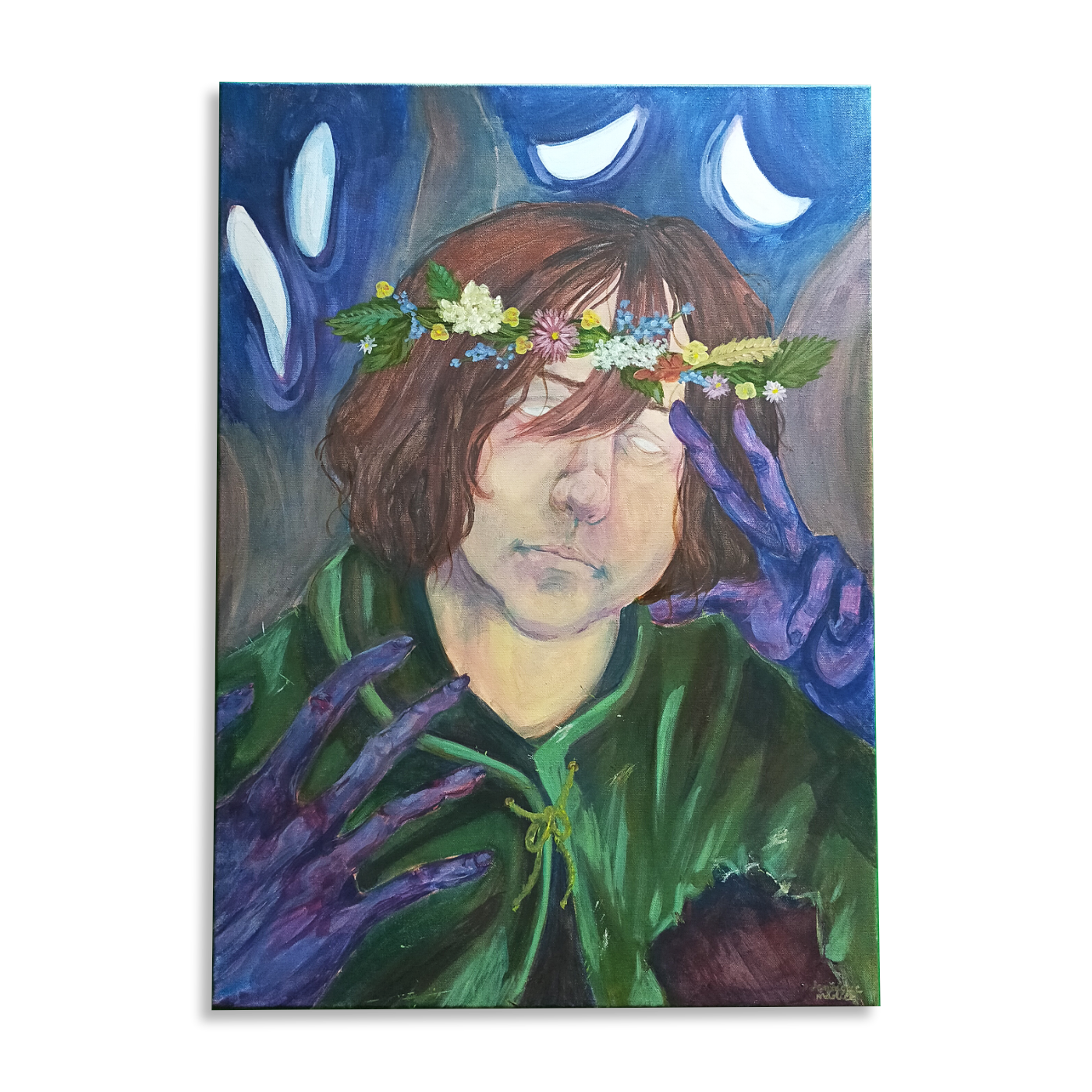 Fleurs dans le royaume des ombres - Blumen im Reich der Schatten