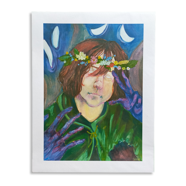 PRINT Fleurs dans le royaume des ombres - Blumen im Reich der Schatten