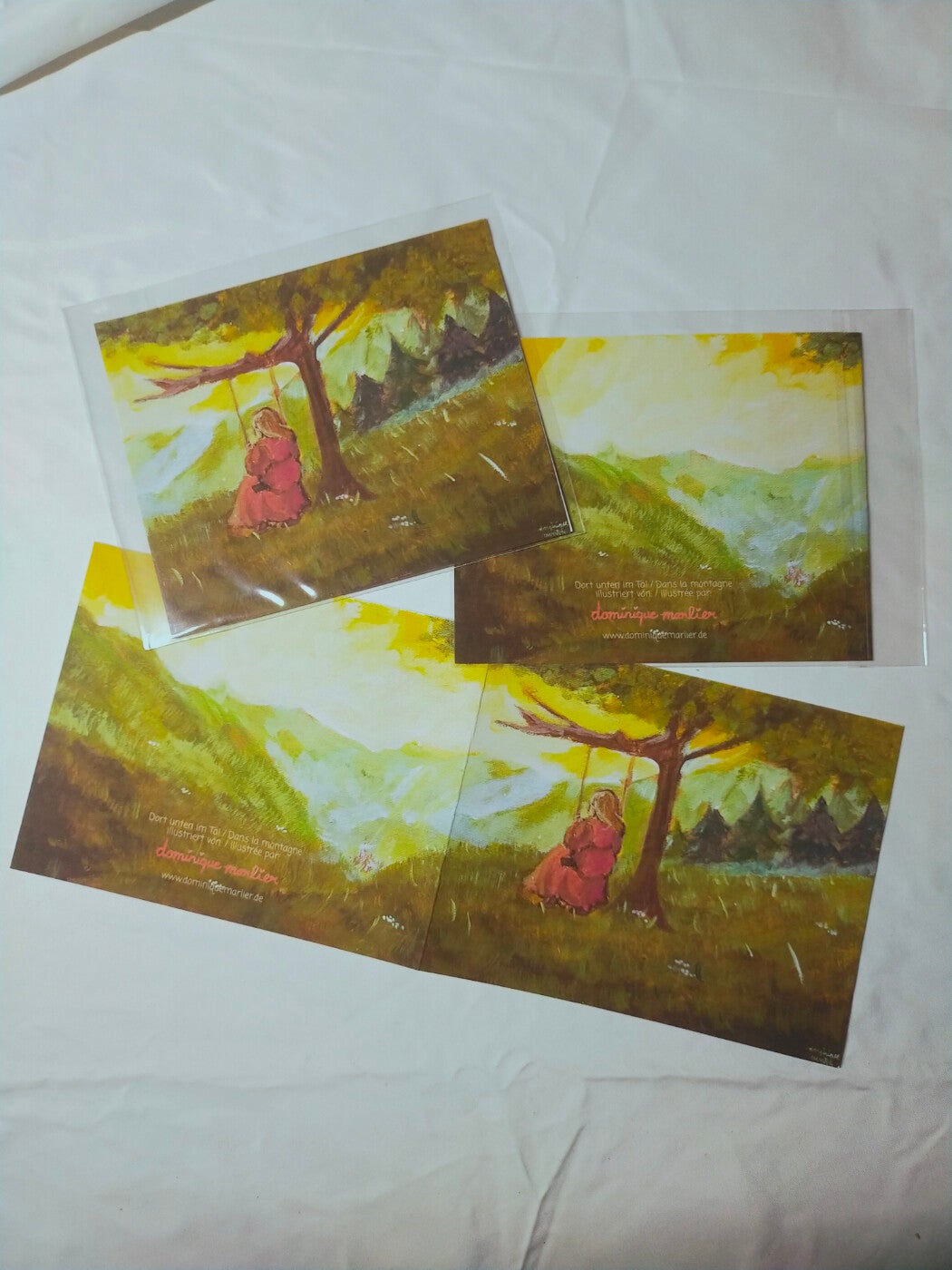 Carte-cadeau "Dans la montagne" - Geschenkkarte "Dort unten im Tal"