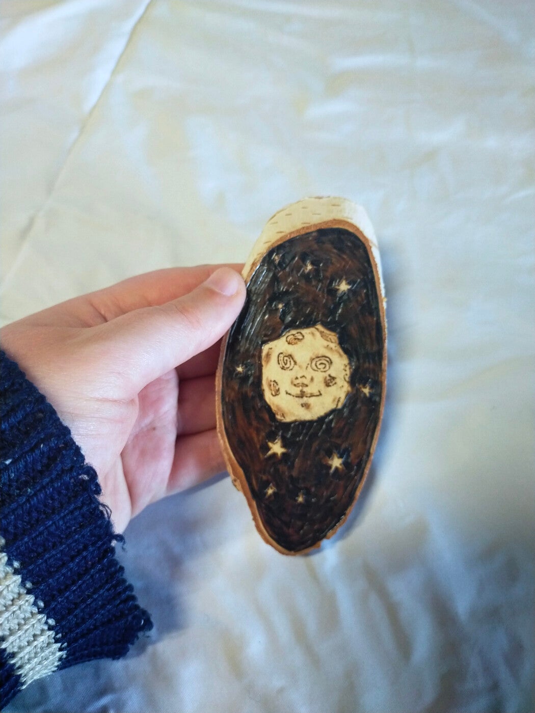 On voit la lune - Man sieht den Mond