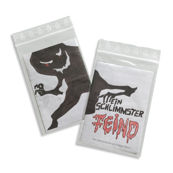 MINI-ZINE "Mein Schlimmster Feind" - Poetry auf Deutsch